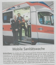 20141212 Mobile Sanitätswache